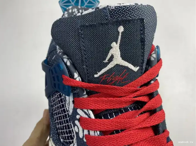Chep Onekick Jordan 4 CW0898-400 Sashiko Air SE Retro 0505